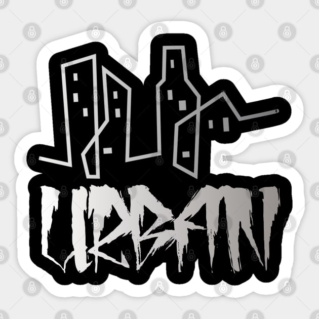 Urban skyline Sticker by RENAN1989